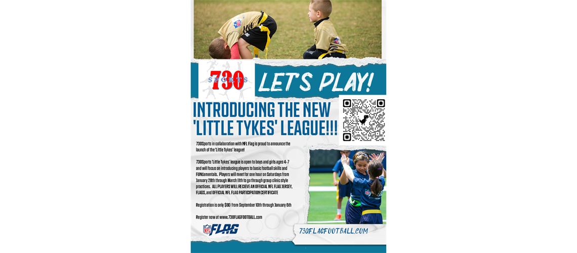 730Sports Little Tykes BOYS & GIRLS ages 5-7